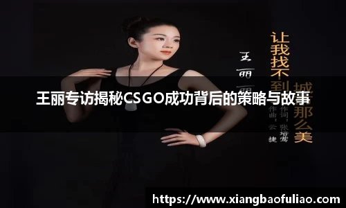 王丽专访揭秘CSGO成功背后的策略与故事