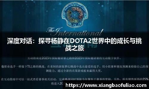 深度对话：探寻杨静在DOTA2世界中的成长与挑战之旅
